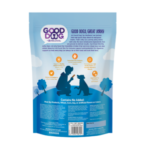 Good Dog Jerky product package back