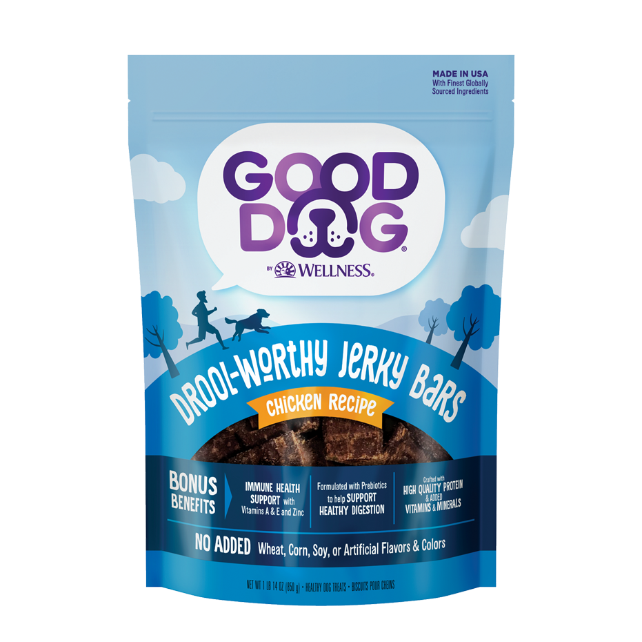 Good Dog Jerky product package front